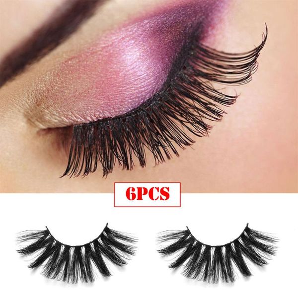 3pairs wispy natural handmade fluffy crisscross 3dmink 25mm faux false eyelashes long beauty makeup eyelash extension
3pairs wispy natural handmade fluffy crisscross 3dmink 25mm faux false eyelashes long beauty makeup eyelash extension