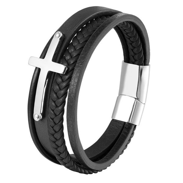 link, chain fashion stainless steel bracelet black brown genuine leather bracelets male weave multi-layer ladies bangle retro gift
link, chain fashion stainless steel bracelet black brown genuine leather bracelets male weave multi-layer ladies bangle retro gift