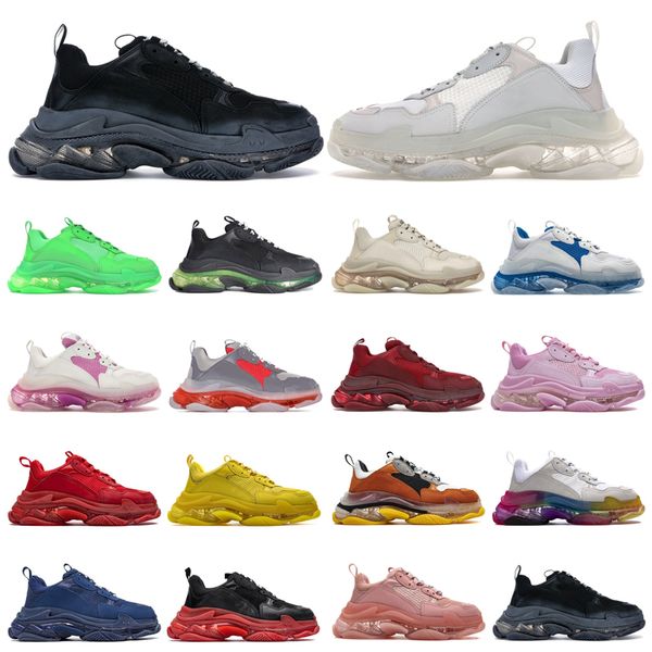 triple s mens womens trainers clear sole running shoes black yellow fluo burgundy red navy white pink blue fashion sports sneakers walking
triple s mens womens trainers clear sole running shoes black yellow fluo burgundy red navy white pink blue fashion sports sneakers walking