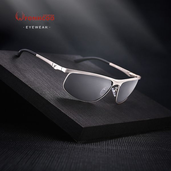 fonhcoo 2020 brand designer rays sunglasses new fashion sunglasses men driver polarized glasses uv400 goggles, White;black
fonhcoo 2020 brand designer rays sunglasses new fashion sunglasses men driver polarized glasses uv400 goggles, White;black