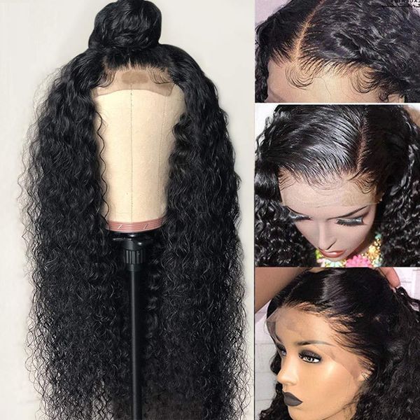 новые человеческие волосы kinky завитые lace closure парики шнурка transparent natural hairline для чернокожих женщин, Black
новые человеческие волосы kinky завитые lace closure парики шнурка transparent natural hairline для чернокожих женщин, Black