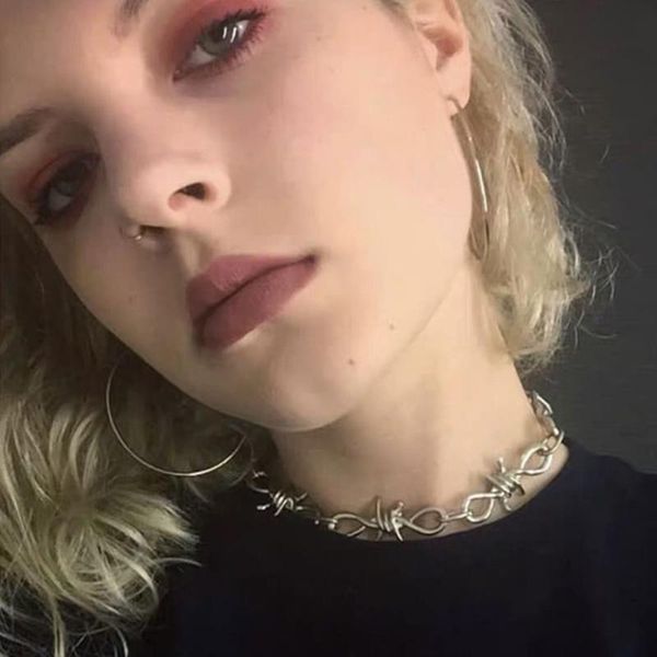 fashion harajuku thorns necklace bracelet couples short choker necklace hip hop punk hip hop jewelry gift, Golden;silver
fashion harajuku thorns necklace bracelet couples short choker necklace hip hop punk hip hop jewelry gift, Golden;silver