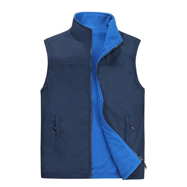 men's vests 2021 autumn and winter casual double-sided with velvet vest fashion stand collar, Black;white
men's vests 2021 autumn and winter casual double-sided with velvet vest fashion stand collar, Black;white