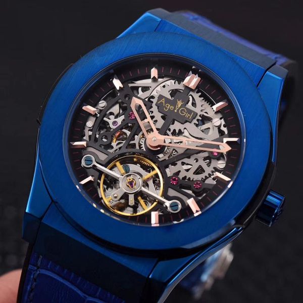 classic new men rose gold silver black blue leather automatic mechanical sapphire tourbillion watch transparent skeleton, Slivery;brown
classic new men rose gold silver black blue leather automatic mechanical sapphire tourbillion watch transparent skeleton, Slivery;brown
