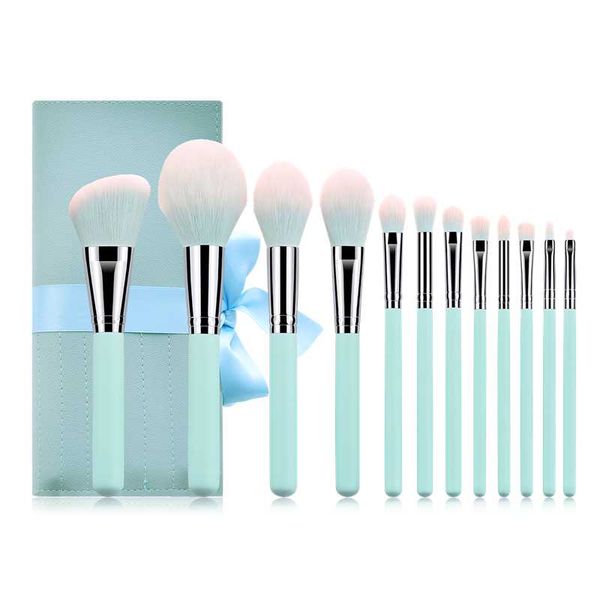 12pcs makeup brushes set blue handle with bag powder foundation blending eyebrow brush facial make up brush tools t12071
12pcs makeup brushes set blue handle with bag powder foundation blending eyebrow brush facial make up brush tools t12071