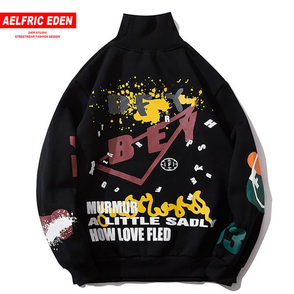 adelfric edn hip hop spray paint letters print thick hoodies for men 2019 harajuku fashion streetwear t-shirts casual cotton jersey, Black
adelfric edn hip hop spray paint letters print thick hoodies for men 2019 harajuku fashion streetwear t-shirts casual cotton jersey, Black