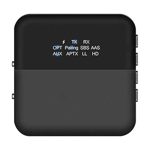 bluetooth v5.0 transmitter receiver for tv, low latency wireless audio adapter for headphone with 3.5mm famale to 2rca male cable
bluetooth v5.0 transmitter receiver for tv, low latency wireless audio adapter for headphone with 3.5mm famale to 2rca male cable