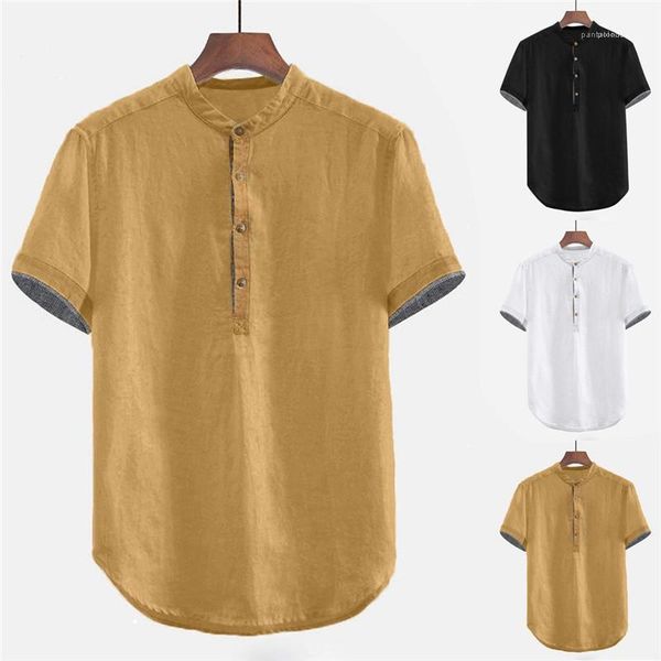 с кнопками повседневный лоскутная stand collar с коротким рукавом свободные рубашки новые мужская одежда мужские рубашки летней конструктора, White;black
с кнопками повседневный лоскутная stand collar с коротким рукавом свободные рубашки новые мужская одежда мужские рубашки летней конструктора, White;black
