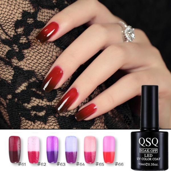 10ml temperature nail gel polish thermal color change long lasting gel nail varnish soak off uv polish art, Red;pink
10ml temperature nail gel polish thermal color change long lasting gel nail varnish soak off uv polish art, Red;pink
