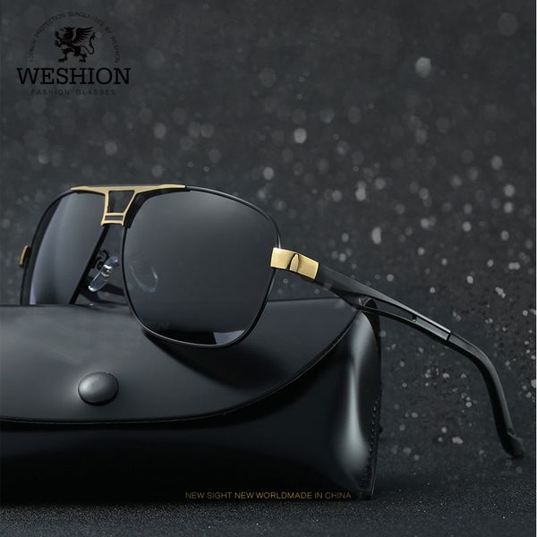 sunglasses weshion vintage 2021 men polarized pilot classical shades aluminum alloy frame sun glasses feminino, White;black
sunglasses weshion vintage 2021 men polarized pilot classical shades aluminum alloy frame sun glasses feminino, White;black