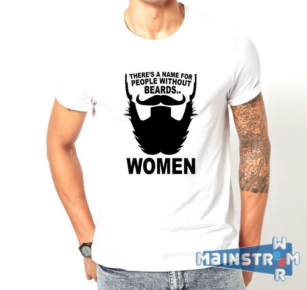 new 2019 summer fashion t-shirt maglietta beard man woman funny cool tee shirt