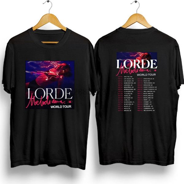 lorde melodrama tour 2017 new black t-shirt casual short sleeve t shirt novelty casual printing tee
lorde melodrama tour 2017 new black t-shirt casual short sleeve t shirt novelty casual printing tee