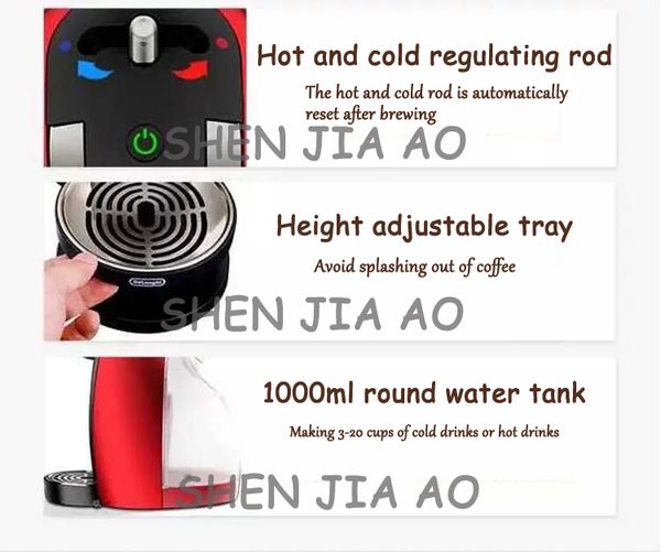 1pc 220v 1500w home meaning automatic capsule coffee machine 1000ml intelligent italian capsule coffee machine for home
1pc 220v 1500w home meaning automatic capsule coffee machine 1000ml intelligent italian capsule coffee machine for home