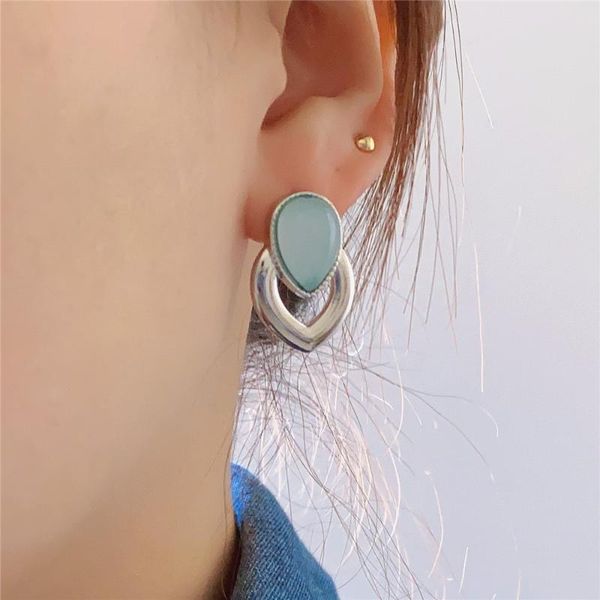 stud casual gold or rhodium color plating black peach mint stone earrings for women bohemia gorgeous waterdrop shape jewelry, Golden;silver
stud casual gold or rhodium color plating black peach mint stone earrings for women bohemia gorgeous waterdrop shape jewelry, Golden;silver