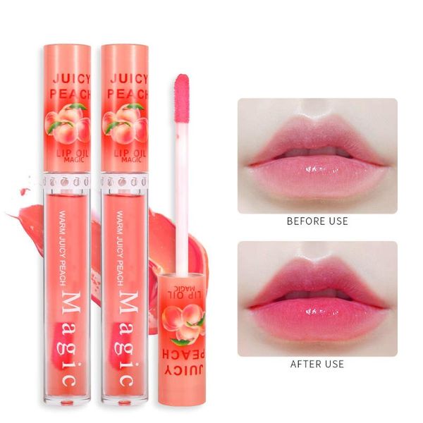 color changing lip gloss oil color cute fruit peach changing liquid lipstick moisturizing lip oil
color changing lip gloss oil color cute fruit peach changing liquid lipstick moisturizing lip oil
