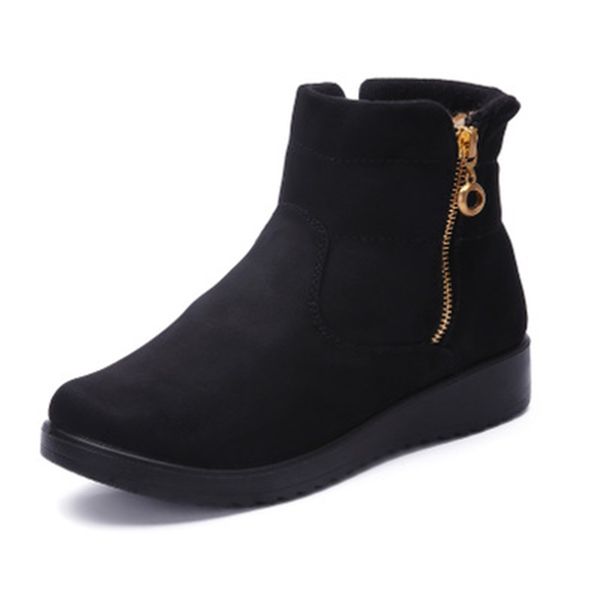 winter warm non-slip snow boots womens new fashion classics ankle boots soft bottom velvet cotton shoes plus size, Black
winter warm non-slip snow boots womens new fashion classics ankle boots soft bottom velvet cotton shoes plus size, Black