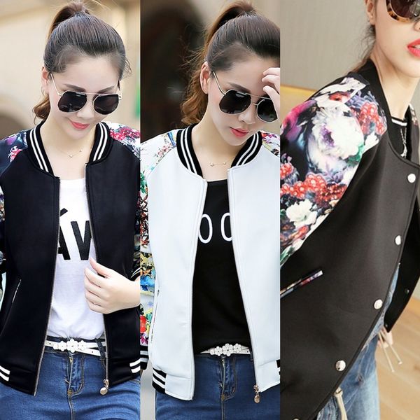 women's coat spring and autumn women's new korean suit suitbaseball suit style slim fit student long sleeve casual baseball unifor, Black
women's coat spring and autumn women's new korean suit suitbaseball suit style slim fit student long sleeve casual baseball unifor, Black