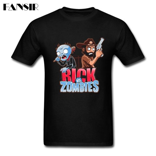 rick vs zombies horror men t-shirts basic style tees shirt men 100% cotton short sleeve over size clothes for adult
rick vs zombies horror men t-shirts basic style tees shirt men 100% cotton short sleeve over size clothes for adult