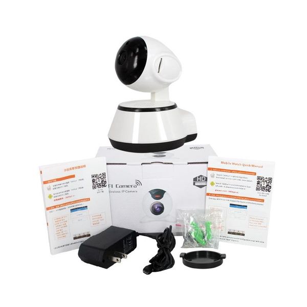 est pan tilt wireless ip camera wifi 720p infrared cctv home security cam micro sd slot support microphone & p2p with dhl shipping
est pan tilt wireless ip camera wifi 720p infrared cctv home security cam micro sd slot support microphone & p2p with dhl shipping