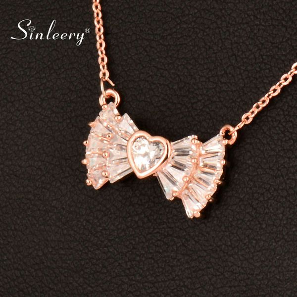 sinleery sweet heart bowknot choker necklace rose gold silver color tiny crystal chain pendant necklace women jewelry xl150 sso
sinleery sweet heart bowknot choker necklace rose gold silver color tiny crystal chain pendant necklace women jewelry xl150 sso
