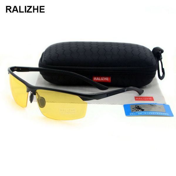 ralizhe mens womens hd tac polarized sunglasses aluminum magnesium alloy sport yellow night vision glasses uv400 half driving, White;black
ralizhe mens womens hd tac polarized sunglasses aluminum magnesium alloy sport yellow night vision glasses uv400 half driving, White;black