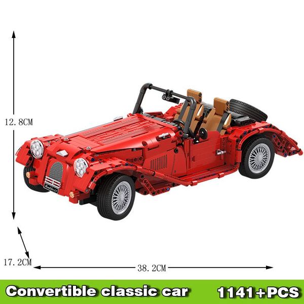 1141pcs simulation classic car building blocks technic mechanical vintage roadster vehicle city models bricks toys for children qyldbg
1141pcs simulation classic car building blocks technic mechanical vintage roadster vehicle city models bricks toys for children qyldbg