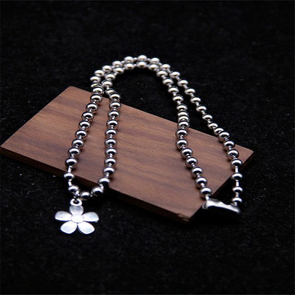 ins retro gothic street egirl flower titanium steel necklace collar chocker tide 2020 kpop fashion stainless steel ball chain, Silver
ins retro gothic street egirl flower titanium steel necklace collar chocker tide 2020 kpop fashion stainless steel ball chain, Silver