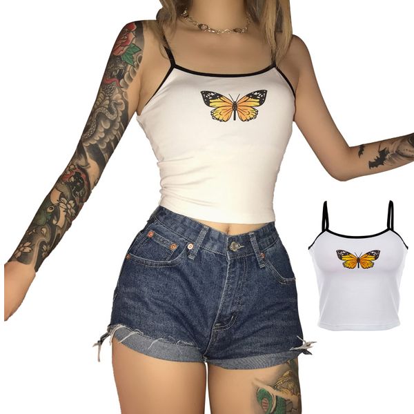 2020 women's yoga shirt high elastic butterfly print running vest tank gym fitness breathable workout crop gym tee, Black;blue
2020 women's yoga shirt high elastic butterfly print running vest tank gym fitness breathable workout crop gym tee, Black;blue