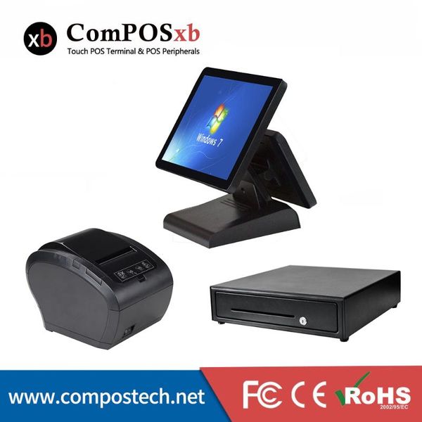 selling point of sale system 80mm thermal printer 5bills and 8coins cash drawer sysytem pc
selling point of sale system 80mm thermal printer 5bills and 8coins cash drawer sysytem pc