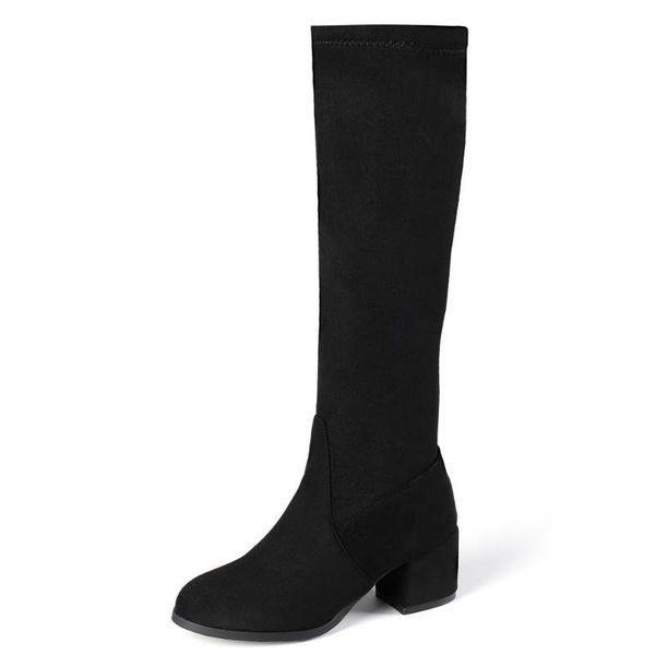 boots 2021 autumn and winter mid-heel elastic beige frosted high-tube thick-heel short plush warm, Black
boots 2021 autumn and winter mid-heel elastic beige frosted high-tube thick-heel short plush warm, Black