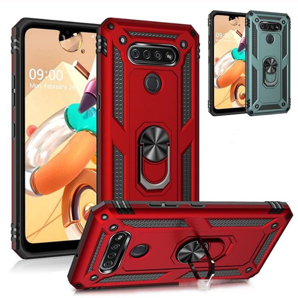 10 pcs/lot full protective case for lg k51 case hybrid shockproof armor car ring holder stand cover for lg q51 phone cover
10 pcs/lot full protective case for lg k51 case hybrid shockproof armor car ring holder stand cover for lg q51 phone cover