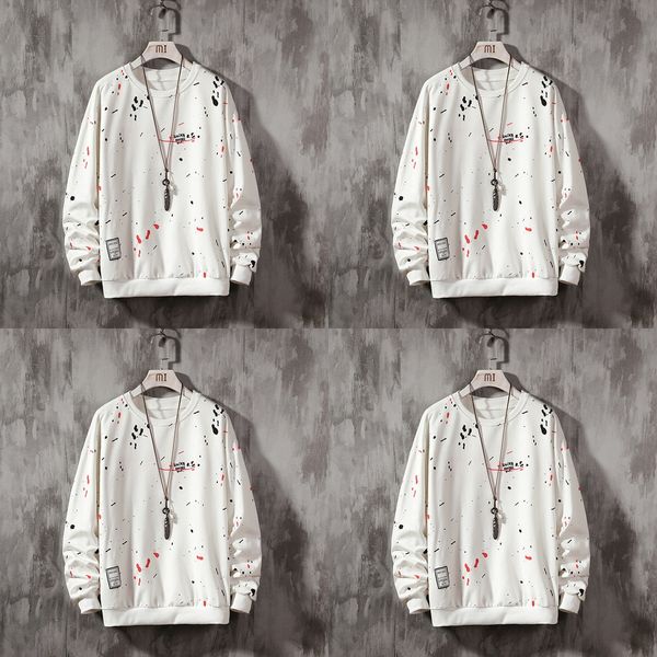 2019 t-shirt sweater autumn new casual loose sweater fashionable printed youth fashion waist-tight long-sleeved t-shirt for men 1t0pp, Black
2019 t-shirt sweater autumn new casual loose sweater fashionable printed youth fashion waist-tight long-sleeved t-shirt for men 1t0pp, Black