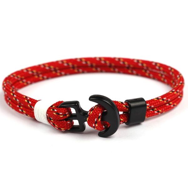 charm bracelets drop arrival vikings handwork nylon rope black hook navy classical anchor men bracelet, Golden;silver
charm bracelets drop arrival vikings handwork nylon rope black hook navy classical anchor men bracelet, Golden;silver