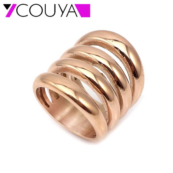 cluster rings rose gold color stainless steel ring wide party silver band biker wedding womens wholesale jewelry, Golden;silver
cluster rings rose gold color stainless steel ring wide party silver band biker wedding womens wholesale jewelry, Golden;silver