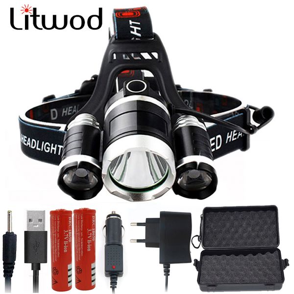 litwod z202303 rechargeable xm-l t6 3 led headlamp headlight light fishing lamp hunting lantern head
litwod z202303 rechargeable xm-l t6 3 led headlamp headlight light fishing lamp hunting lantern head