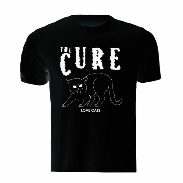 t-shirt the cure love cats- show original title 100% cotton letter printed t-shirts tee
t-shirt the cure love cats- show original title 100% cotton letter printed t-shirts tee