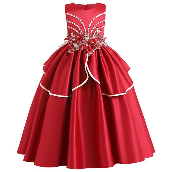 4-14 years christmas flower long flower elegant teenagers prom gowns embroide girl party kid evening bridesmaid princess, Red;yellow
4-14 years christmas flower long flower elegant teenagers prom gowns embroide girl party kid evening bridesmaid princess, Red;yellow