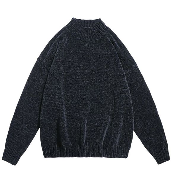 men's sweaters 2021 style chenille o-neck knit long sleeve soft polyester sweater, White;black
men's sweaters 2021 style chenille o-neck knit long sleeve soft polyester sweater, White;black