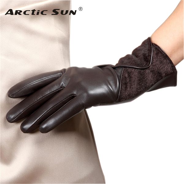 five fingers gloves brand genuine leather wrist fashion fur decoration women sheepskin elegant lady finger driving glove l153nq, Blue;gray
five fingers gloves brand genuine leather wrist fashion fur decoration women sheepskin elegant lady finger driving glove l153nq, Blue;gray