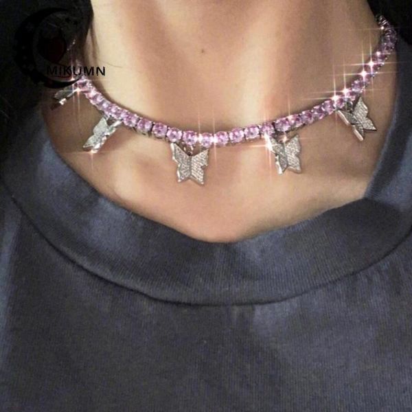 harajuku punk pink butterfly подвеска блестящий кристалл ожерелье цепь streetwear hip hop моды choker женщин ювелирные изделия, Silver
harajuku punk pink butterfly подвеска блестящий кристалл ожерелье цепь streetwear hip hop моды choker женщин ювелирные изделия, Silver