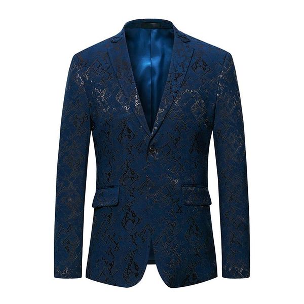 Slim Men Fit 2020 Mens Blazer Fashion Printed Male Stage Wear Casual Terno Masculino Bige Size M-4XL 5XL 6XL #991
Slim Men Fit 2020 Mens Blazer Fashion Printed Male Stage Wear Casual Terno Masculino Bige Size M-4XL 5XL 6XL #991