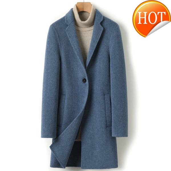 coat double-sided wool men cashmere long jacket men korean autumn mens overcoat coats and jackets abrigo hombre 2020 4432 j3589, Black
coat double-sided wool men cashmere long jacket men korean autumn mens overcoat coats and jackets abrigo hombre 2020 4432 j3589, Black