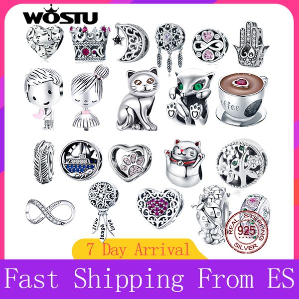 other wostu real 925 sterling silver beads retro patterns charms pendant fit original bracelet jewelry
other wostu real 925 sterling silver beads retro patterns charms pendant fit original bracelet jewelry