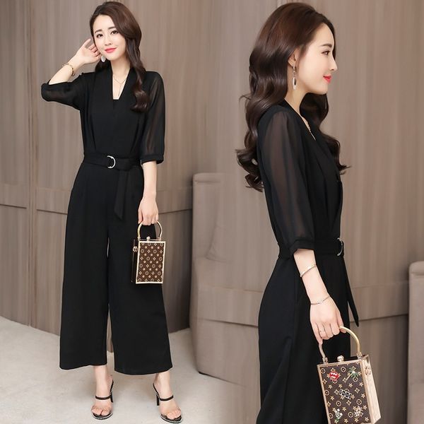 half sleeve chiffon 2020 summer new all-match loose slimming high waist jumpsuit half sleeve chiffon pants summer pantsfor women kwspb kwspb, Gray
half sleeve chiffon 2020 summer new all-match loose slimming high waist jumpsuit half sleeve chiffon pants summer pantsfor women kwspb kwspb, Gray