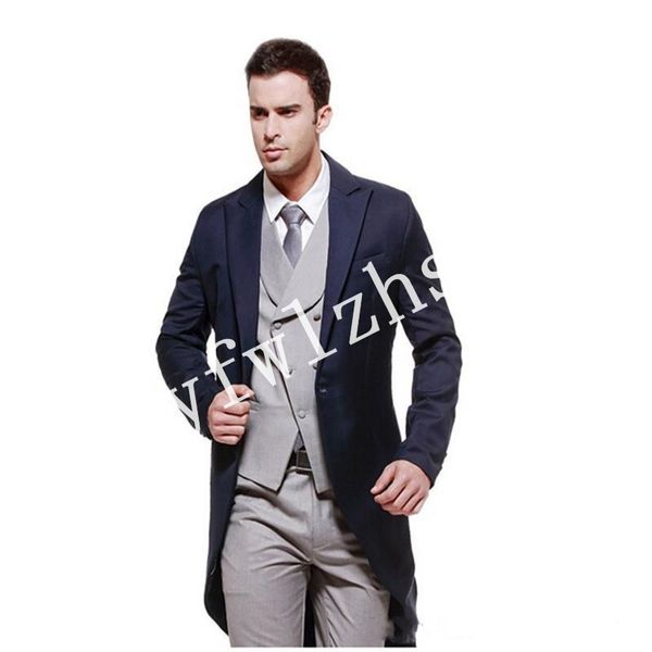 новый стиль one button красивый пик нагрудные groom tuxedos мужские костюмы свадебные / выпускной вечер / ужин шафер blazer (куртка + штаны, Black;gray
новый стиль one button красивый пик нагрудные groom tuxedos мужские костюмы свадебные / выпускной вечер / ужин шафер blazer (куртка + штаны, Black;gray