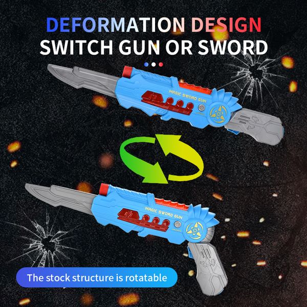 3 in 1 kid toys model gun toy soft bullet gun selling deformation gun gift of the child
3 in 1 kid toys model gun toy soft bullet gun selling deformation gun gift of the child