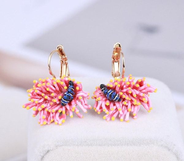 enamel glaze unique marine plant pink coral fish earrings for women lovely romantic simple88, Golden;silver
enamel glaze unique marine plant pink coral fish earrings for women lovely romantic simple88, Golden;silver