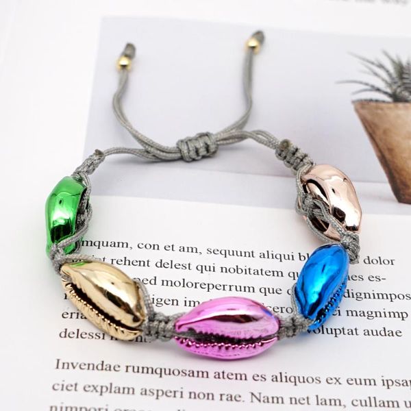 charm bracelets shinus summer bracelet for women 2021 boho sea shell jewelry joyeria adjustable rope trendy handmade jewellery femme, Golden;silver
charm bracelets shinus summer bracelet for women 2021 boho sea shell jewelry joyeria adjustable rope trendy handmade jewellery femme, Golden;silver