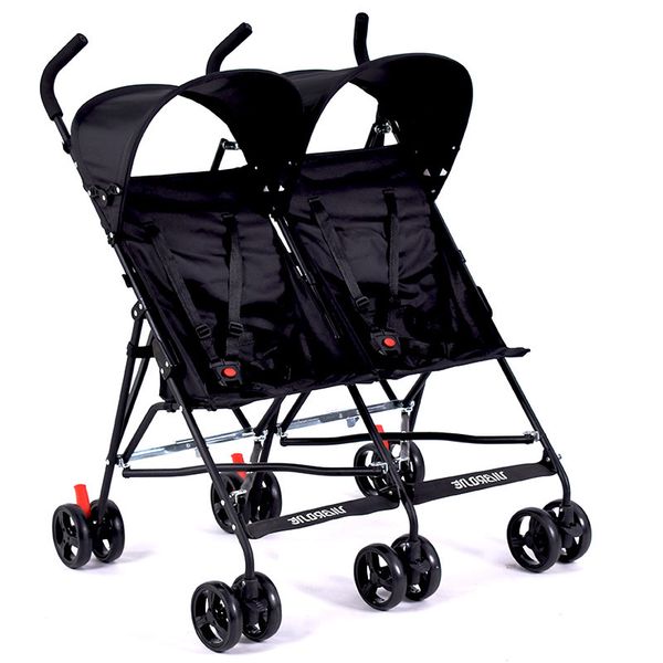 2020travel Portable Double Stroller For Twins Folding Umbrella Baby Cart Strollers Twins Umbrella Stroller