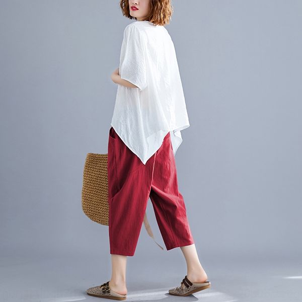 2019 summer new imitation cotton and casual cotton linen chinos large size loose casual pants women's linen harlan ankle-length pants s, Gray
2019 summer new imitation cotton and casual cotton linen chinos large size loose casual pants women's linen harlan ankle-length pants s, Gray